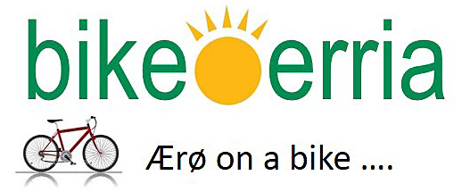 Biking on Aeroe 
